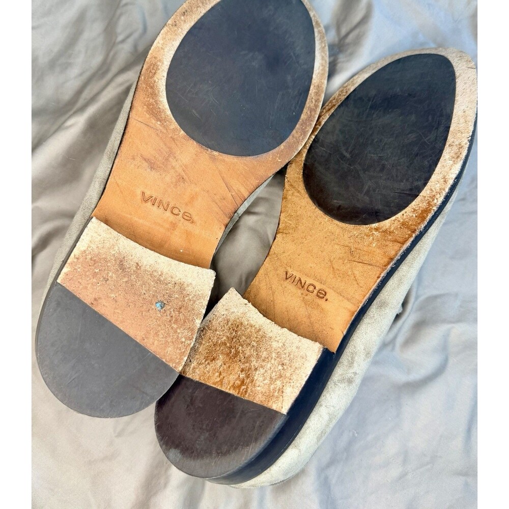 $350 MSRP Vince "Miles" Loafers in "Flint" Gray Suede Men's Size 10 EUC!! - Picture 7 of 7